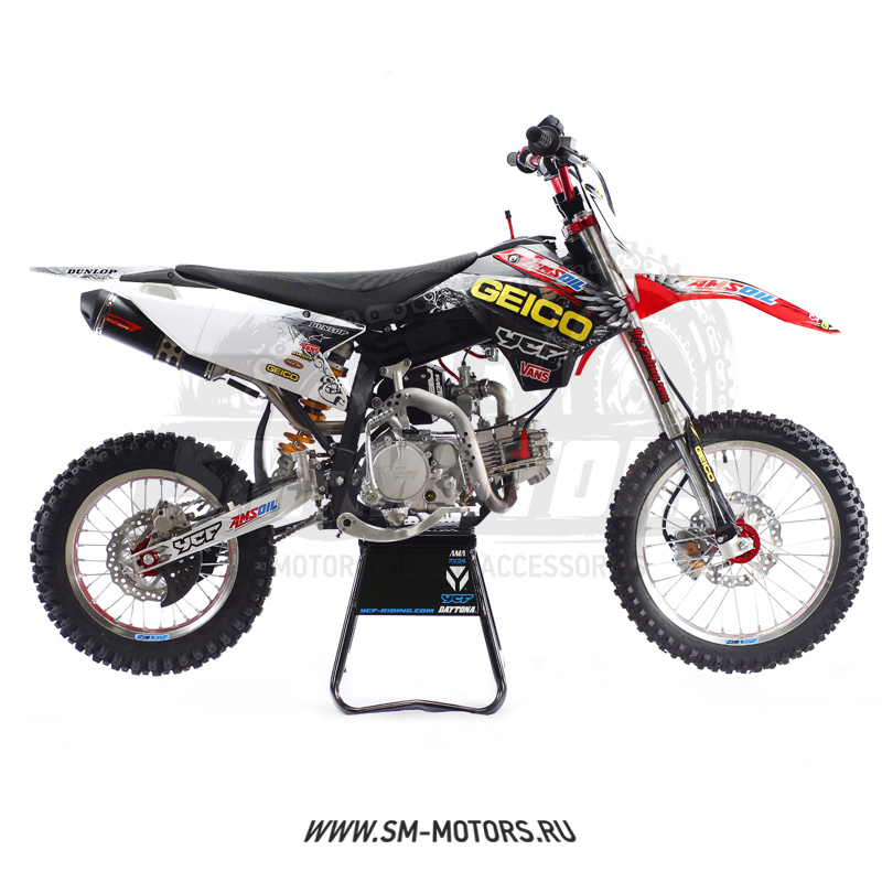 Питбайк YCF BIGY 150MX FACTORY GEICO Limited Edition 17/14 ,150cc, 2017г.